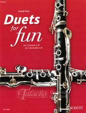Duets for fun: 2 Clarinets in Bb